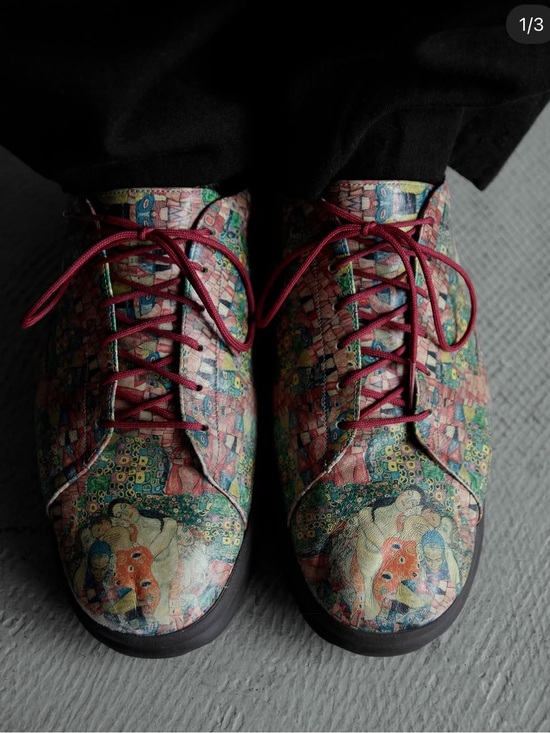 ICON Shoes - Icon Wearable Art Gustav Klimt Oxfords Size Women’s 11
